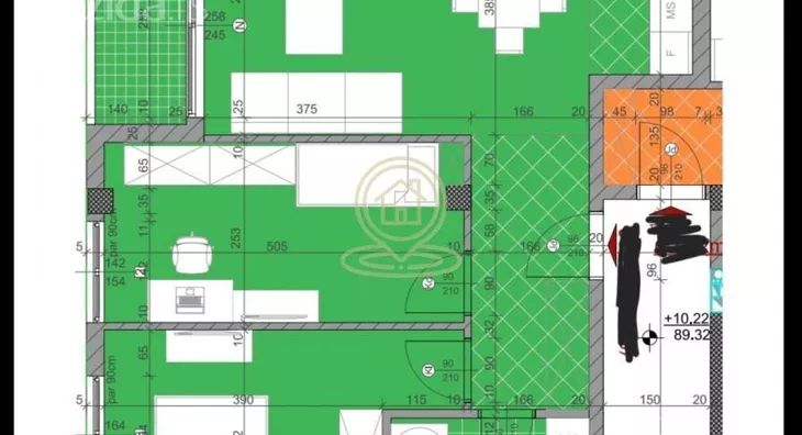 Trosoban stan | 4zida