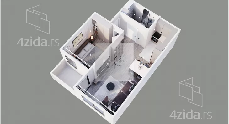 Dvoiposoban stan | 4zida