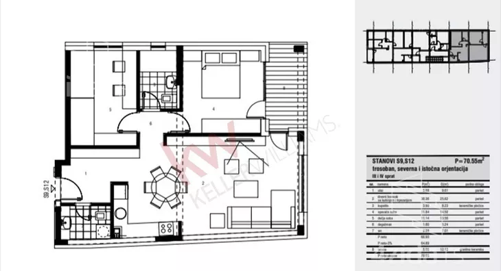 Jednosoban stan | 4zida