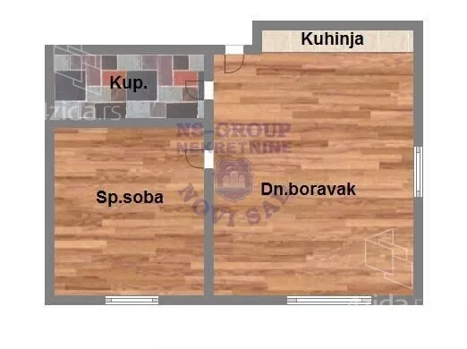 Jednoiposoban stan | 4zida