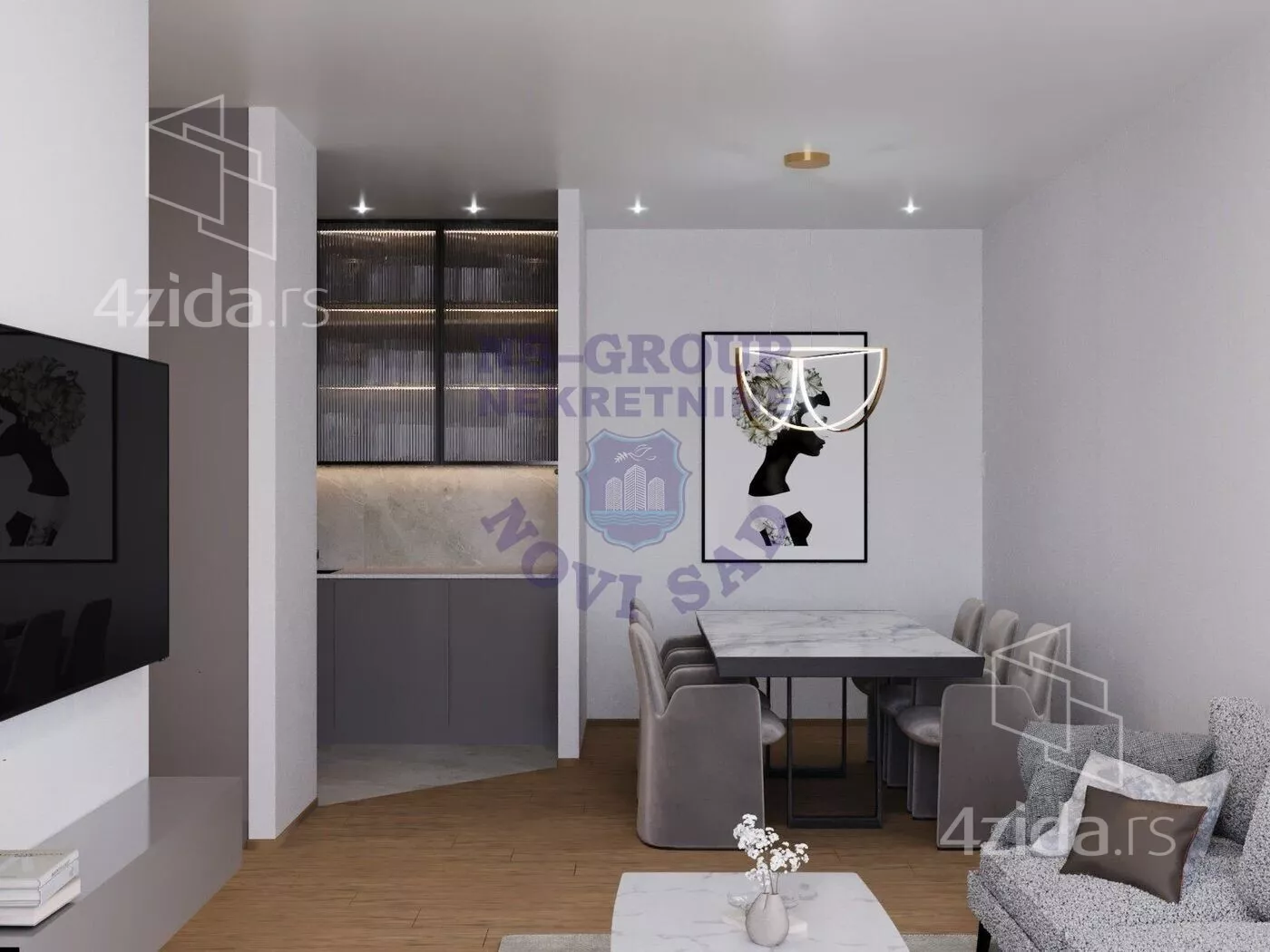 Trosoban stan | 4zida