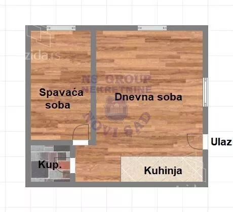 Jednoiposoban stan | 4zida