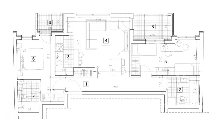Trosoban stan | 4zida
