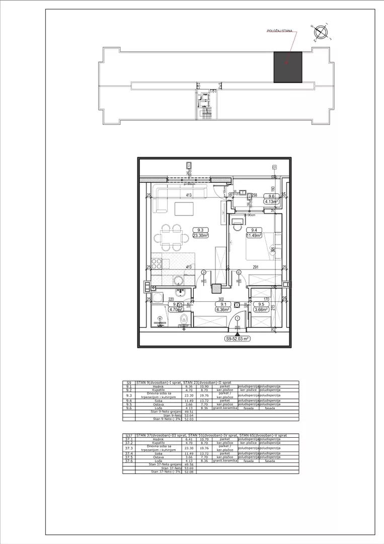 Dvosoban stan | 4zida