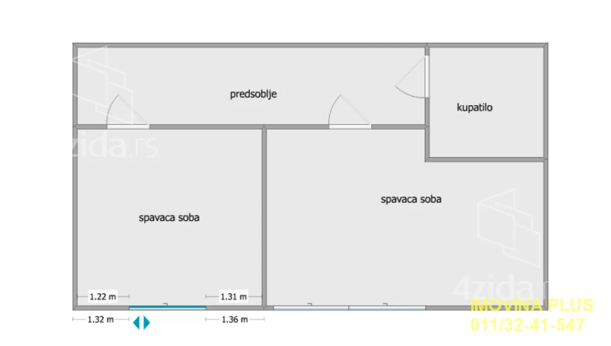 Trosoban stan | 4zida