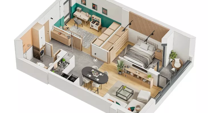 Trosoban stan | 4zida