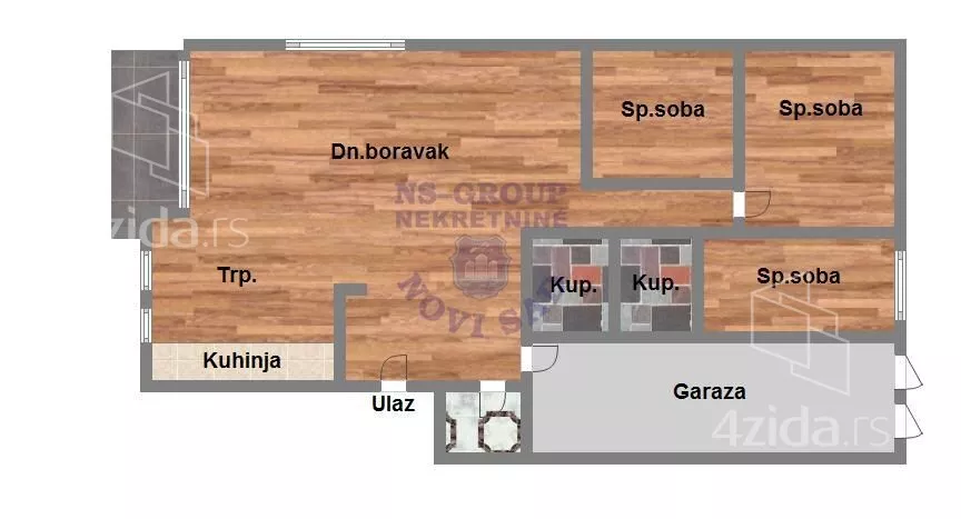 Četvorosoban stan | 4zida