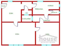Trosoban stan | 4zida