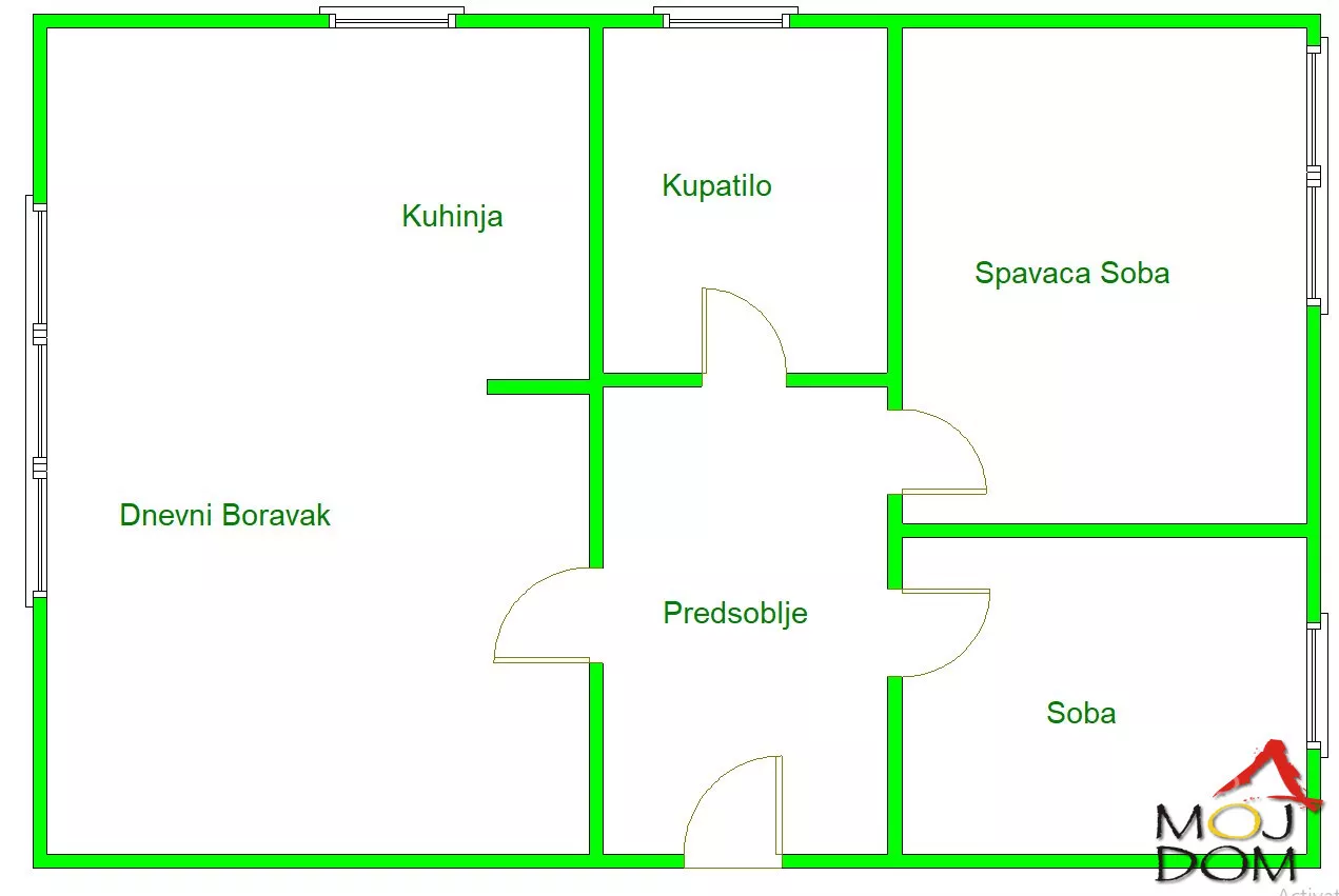 Dvoiposoban stan | 4zida