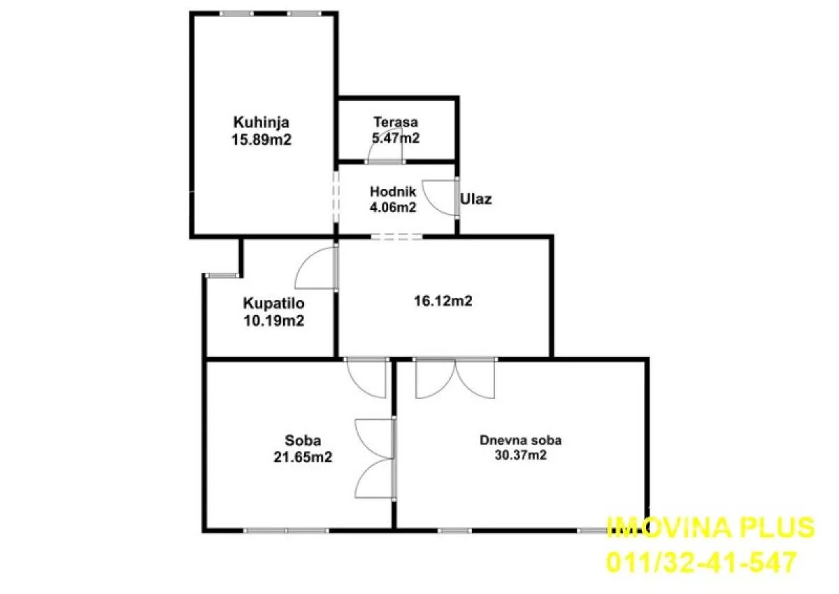 Trosoban stan | 4zida