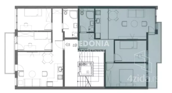 Trosoban stan | 4zida