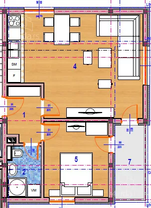 Jednoiposoban stan | 4zida