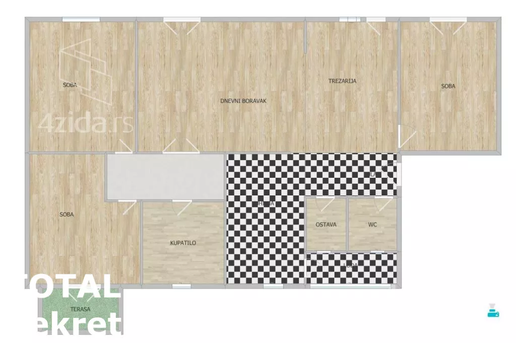 Četvorosoban stan | 4zida