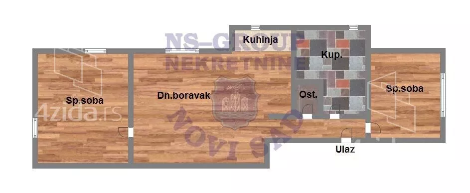 Trosoban stan | 4zida