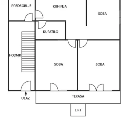 Trosoban stan | 4zida