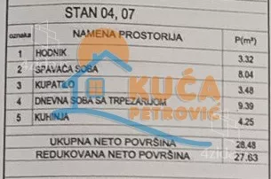 Jednosoban stan | 4zida