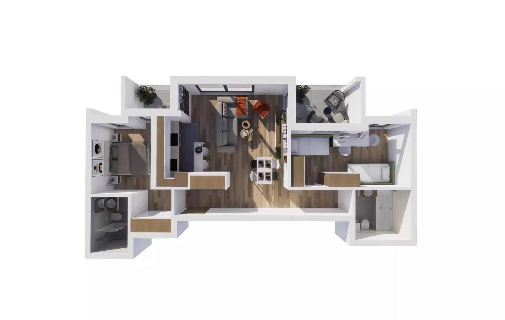 Trosoban stan | 4zida