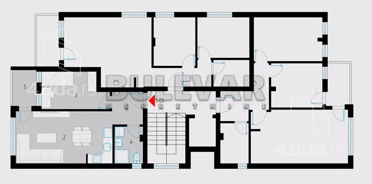 Dvosoban stan | 4zida