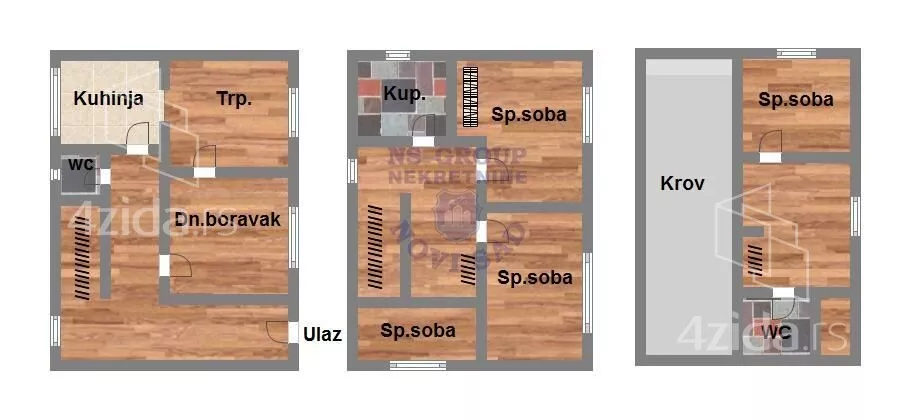 3-etažna kuća | 4zida