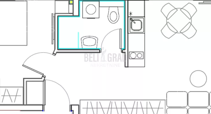 Dvosoban stan | 4zida