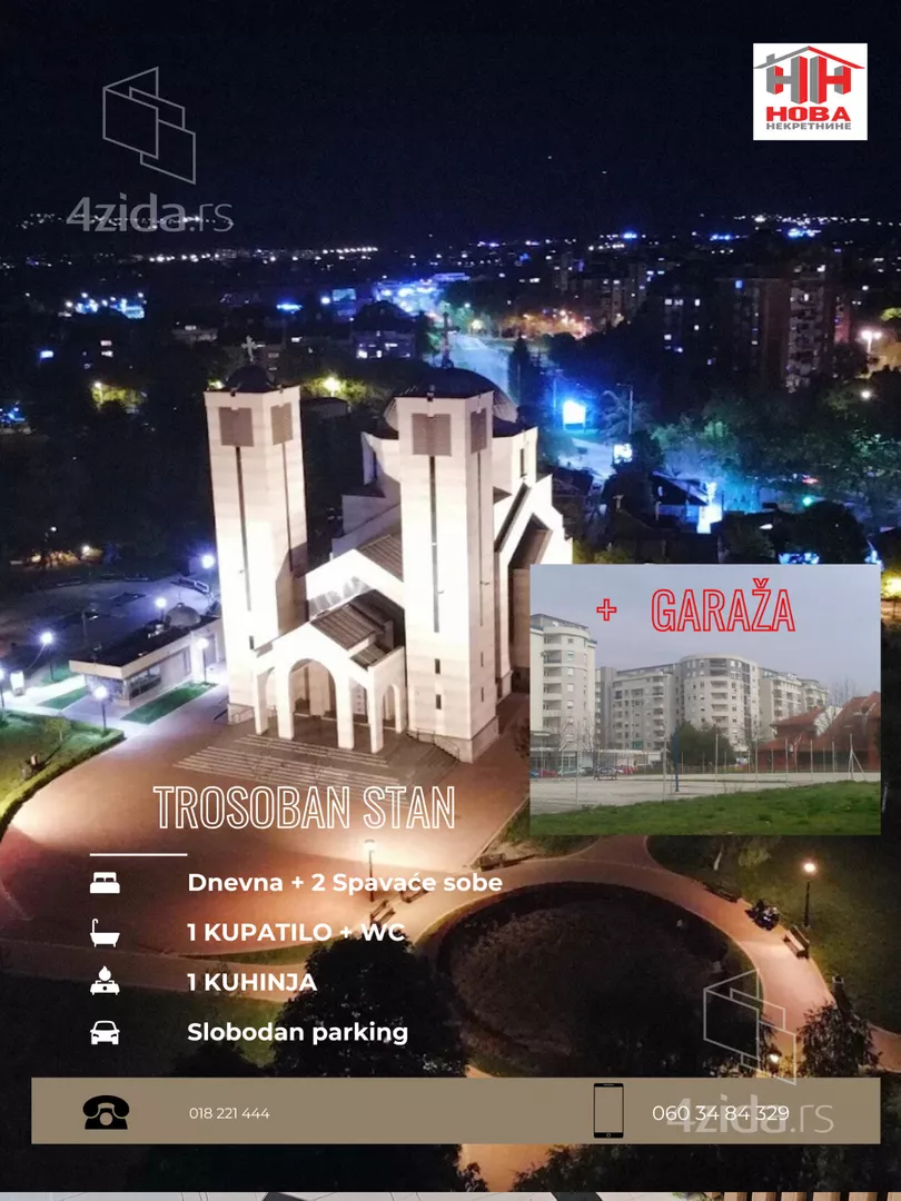 Trosoban stan | 4zida