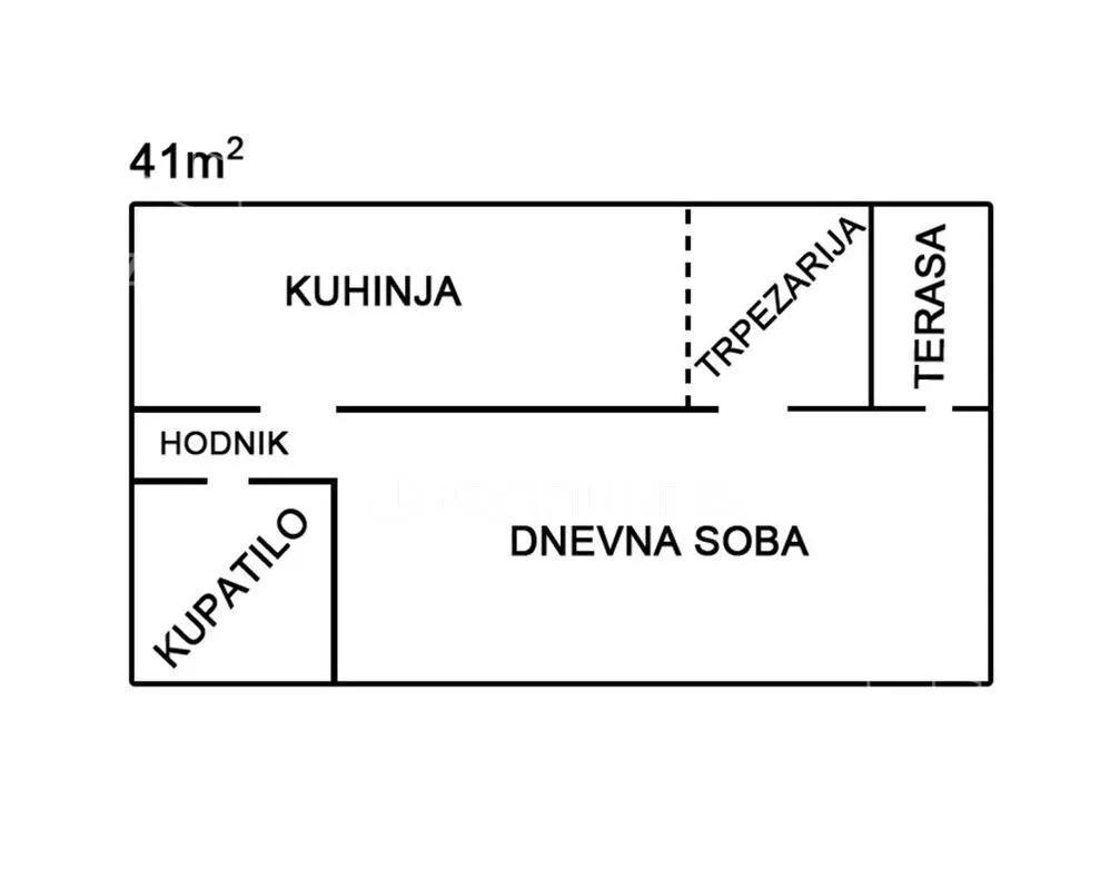 Jednosoban stan | 4zida