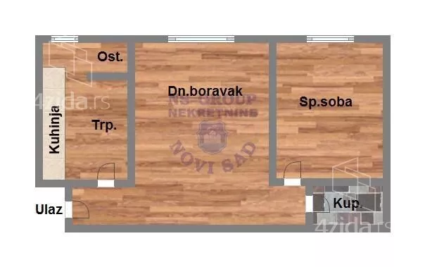 Dvosoban stan | 4zida