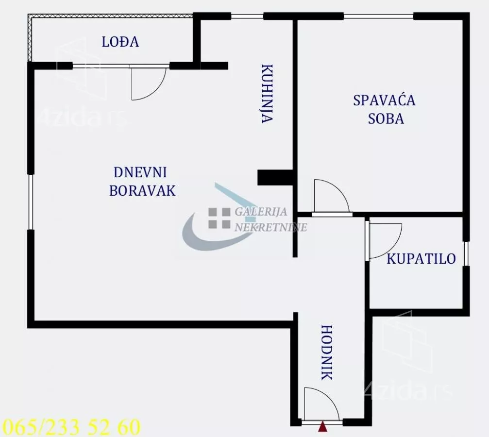 Dvosoban stan | 4zida