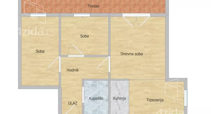 Dvoiposoban stan | 4zida