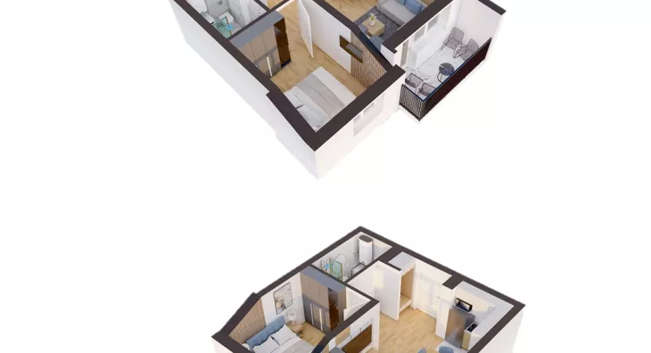 Jednoiposoban stan | 4zida