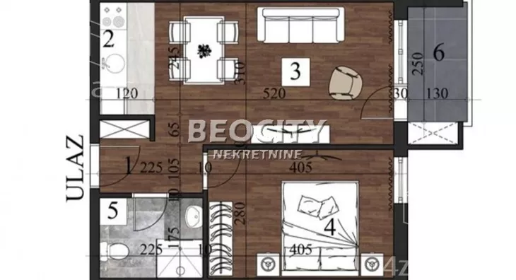 Dvosoban stan | 4zida