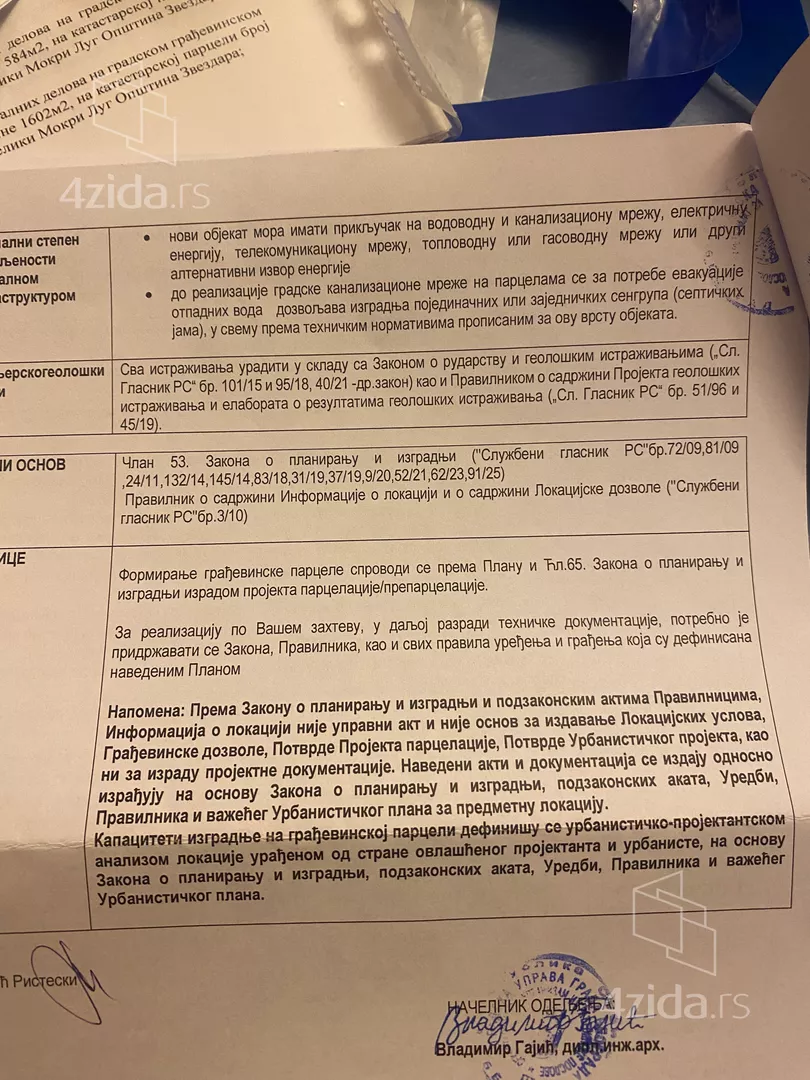 Građevinsko zemljište | 4zida