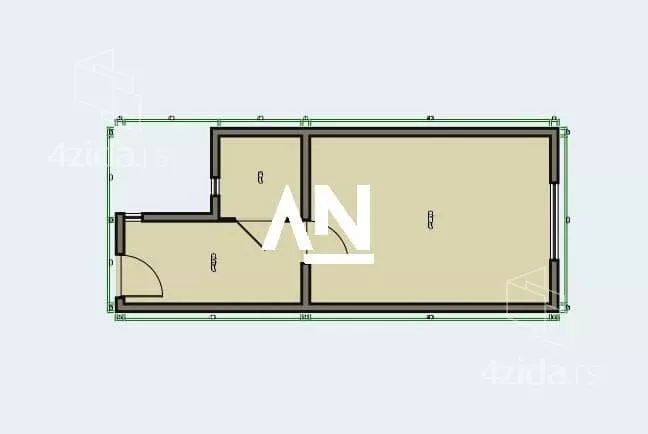 Jednosoban stan | 4zida