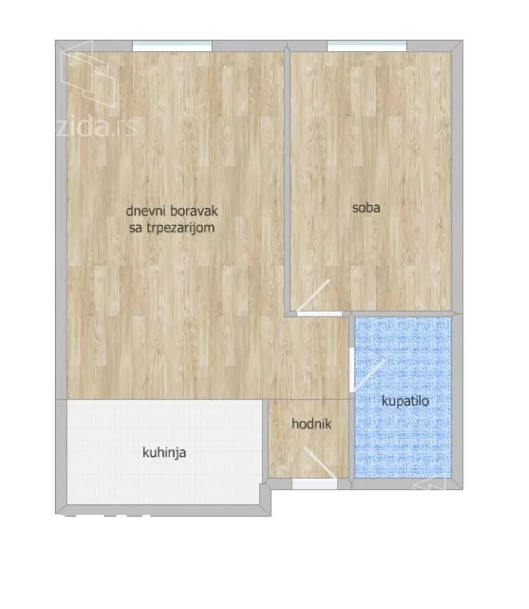 Dvosoban stan | 4zida