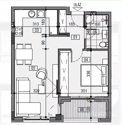 Dvosoban stan | 4zida