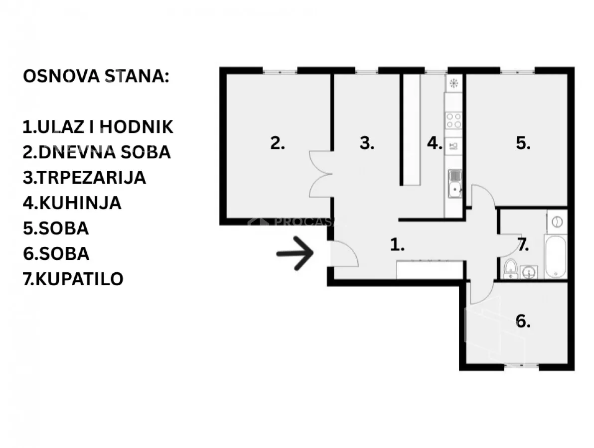 Dvoiposoban stan | 4zida