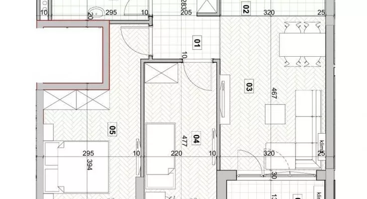 Trosoban stan | 4zida