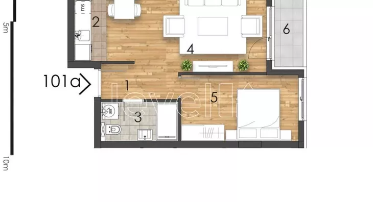 Dvosoban stan | 4zida