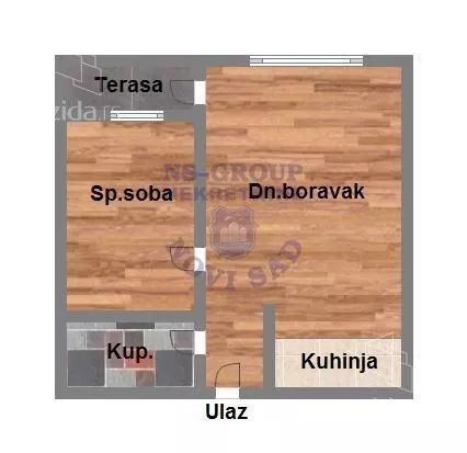 Dvosoban stan | 4zida