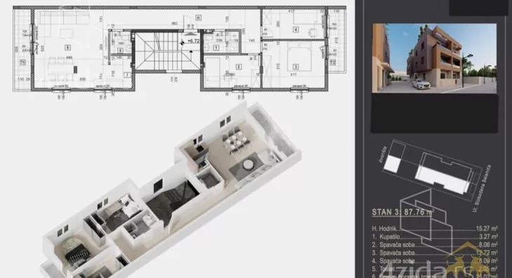 Četvorosoban stan | 4zida