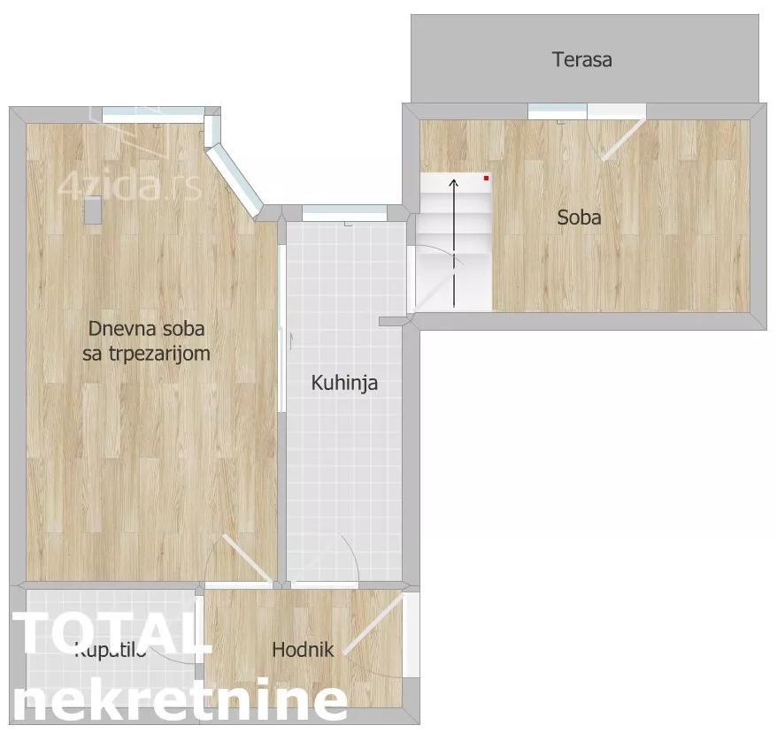 Jednoiposoban stan | 4zida