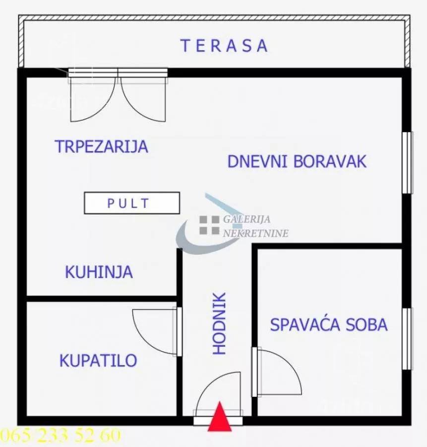 Dvosoban stan | 4zida