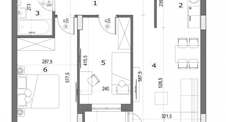 Trosoban stan | 4zida