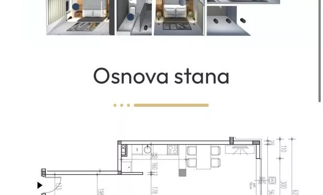 Trosoban stan | 4zida