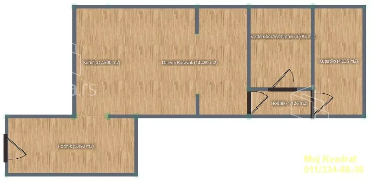 Jednosoban stan | 4zida