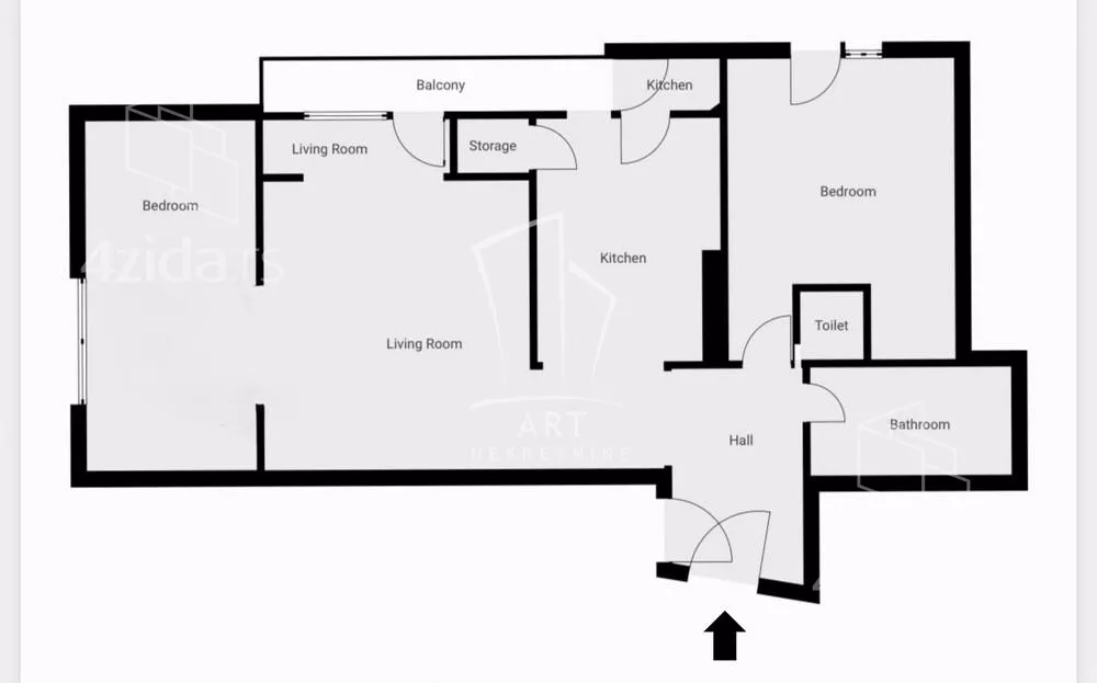 Trosoban stan | 4zida