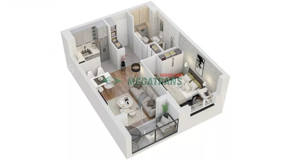 Dvosoban stan | 4zida