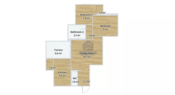 Trosoban stan | 4zida