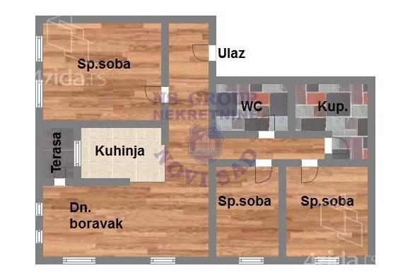 Četvorosoban stan | 4zida