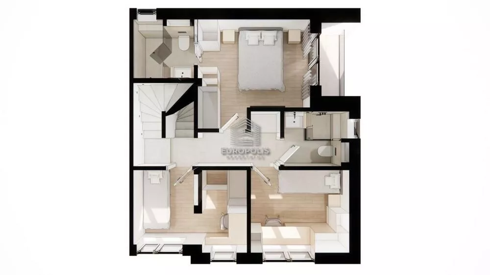 Četvoroiposoban stan | 4zida